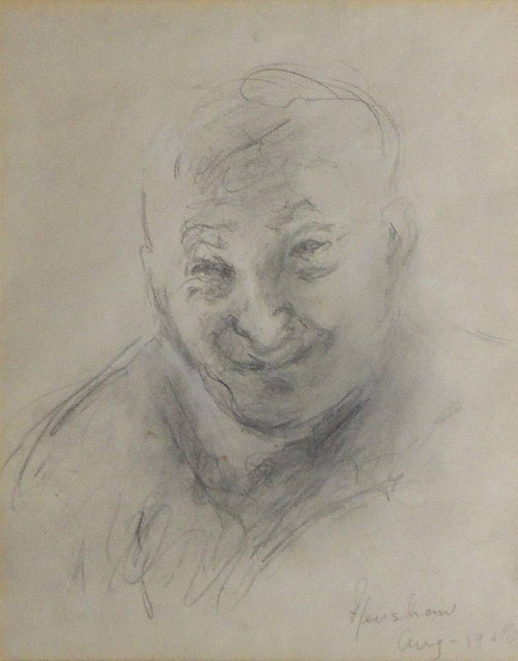 Grinning Man by Henshaw