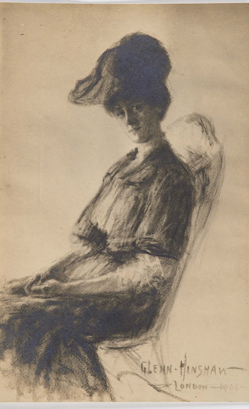 Louise Eates, London 1906 by Henshaw