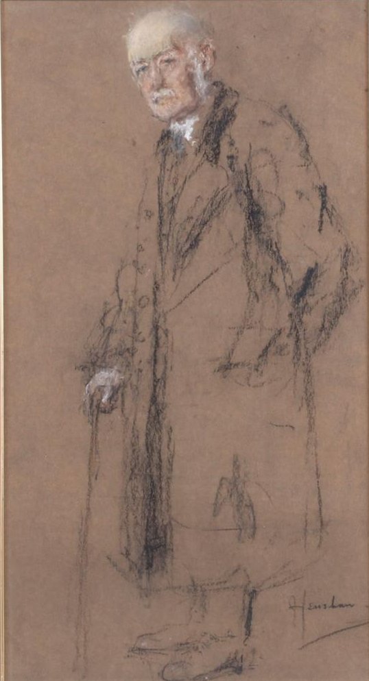 Man with a Cane by Henshaw