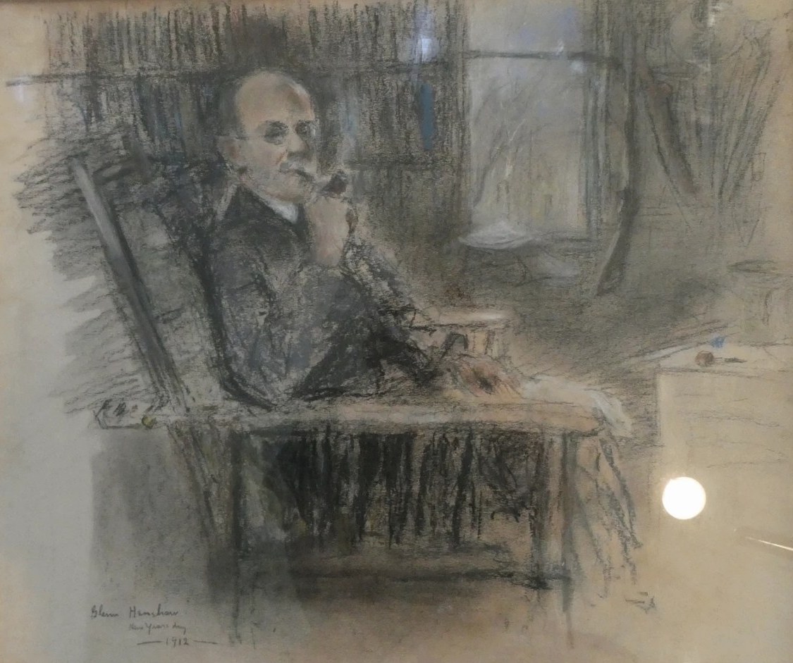 Portrait of Alan Hendricks by Henshaw