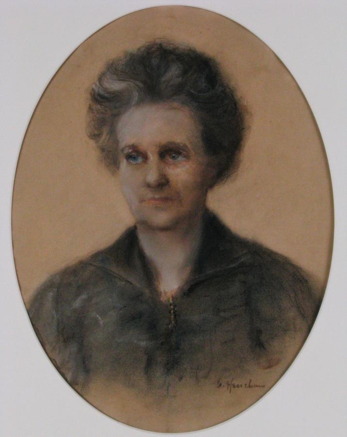 Portrait of Dora McCarty by Henshaw