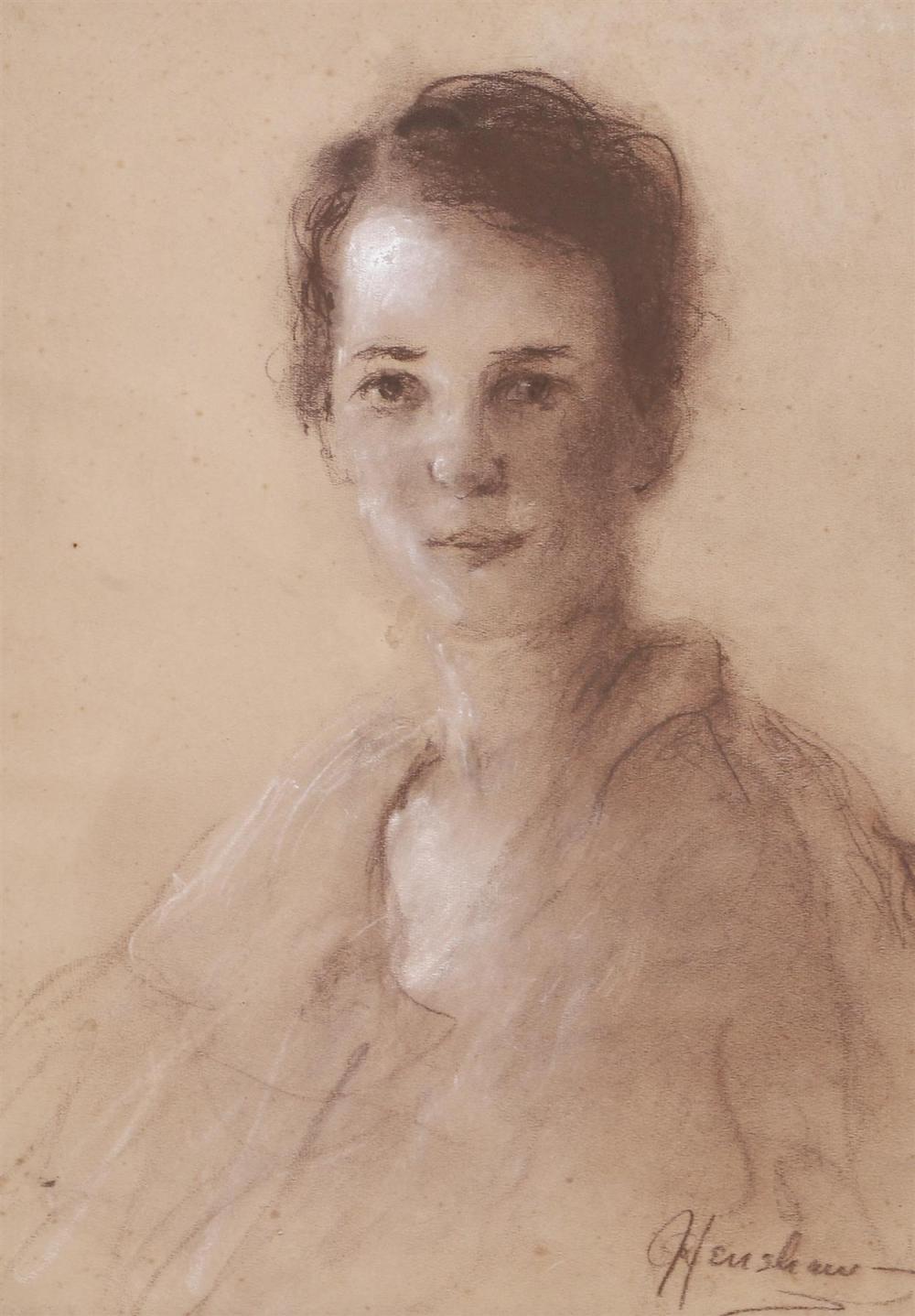 Portrait of Hilda by Henshaw