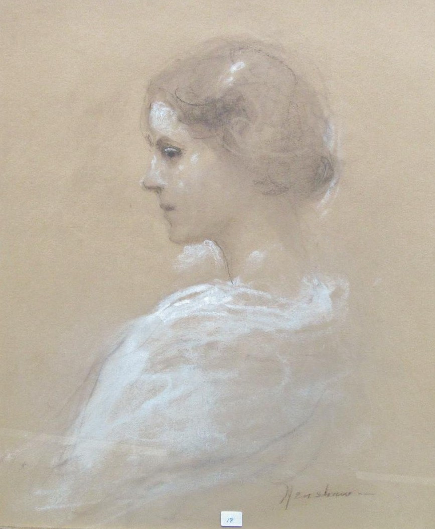 Portrait of Karen Benzon by Henshaw