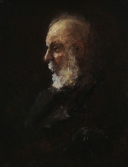 Profile of a Bearded Old Man by Henshaw