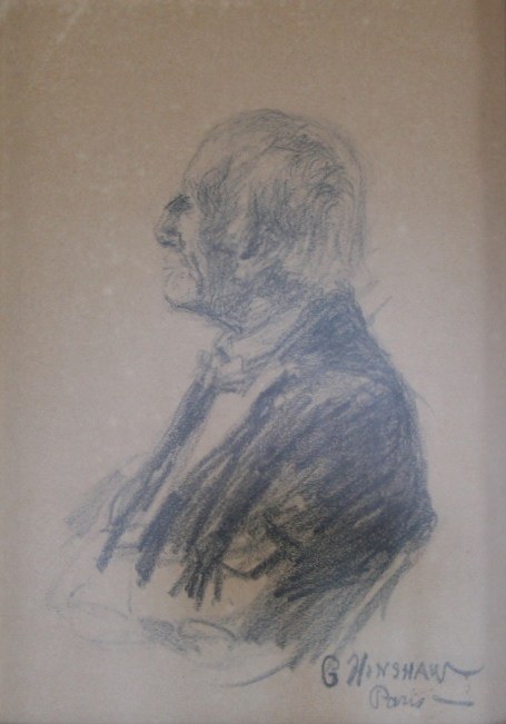 Profile of an Old Man, Paris by Henshaw