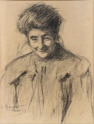 Smiling Woman, Paris by Henshaw