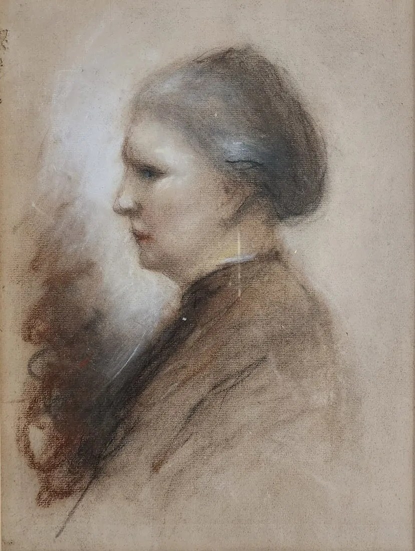 Woman in Profile by Henshaw