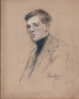 Young Man in a Dark Sweater by Henshaw