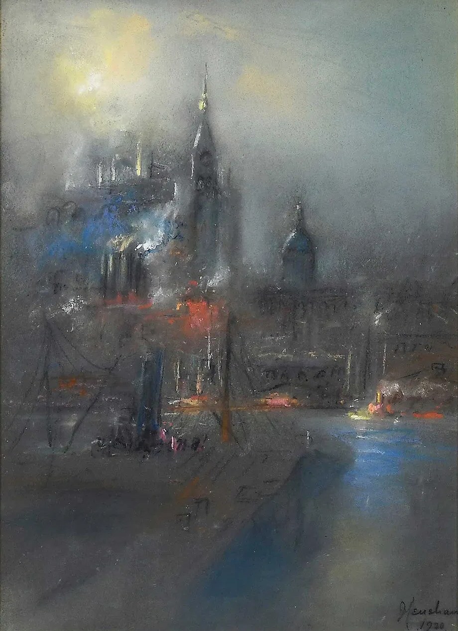 Baltimore Sky Line by Henshaw