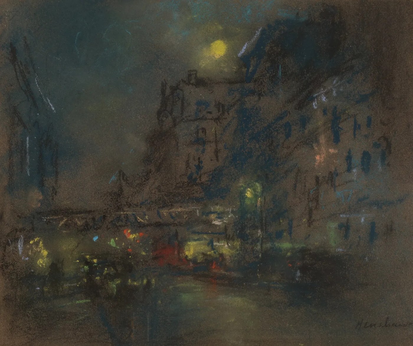 Night Metropolis Scenes