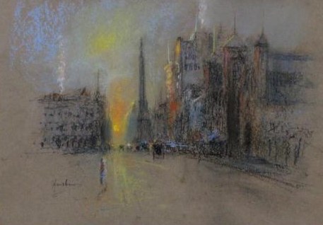 View on Market Street by Henshaw
