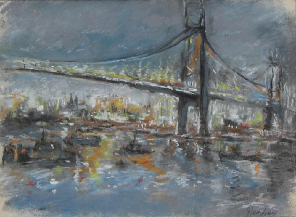 Bridge over the River by Henshaw