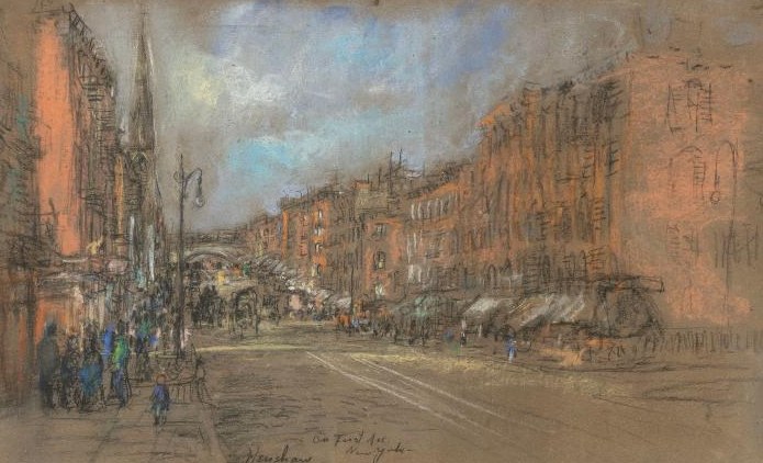 First Avenue, New York by Henshaw