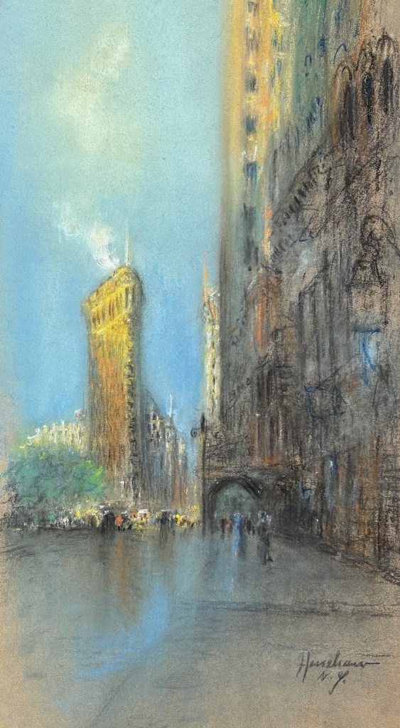 Flatiron Building on a Bright Day, New York by Henshaw