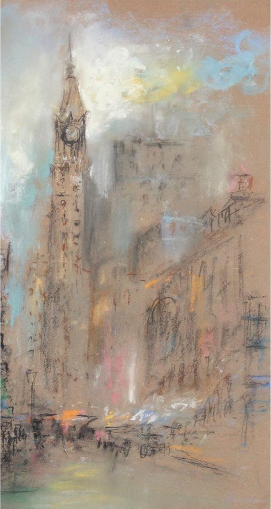 Metropolitan Life Tower from the Street by Henshaw