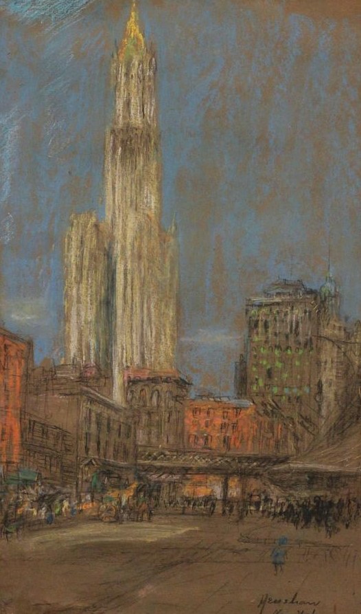 The Woolworth Building by Henshaw