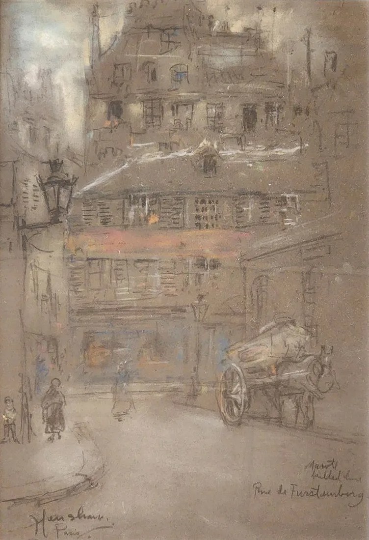 Rue de Furstenberg, Paris by Henshaw