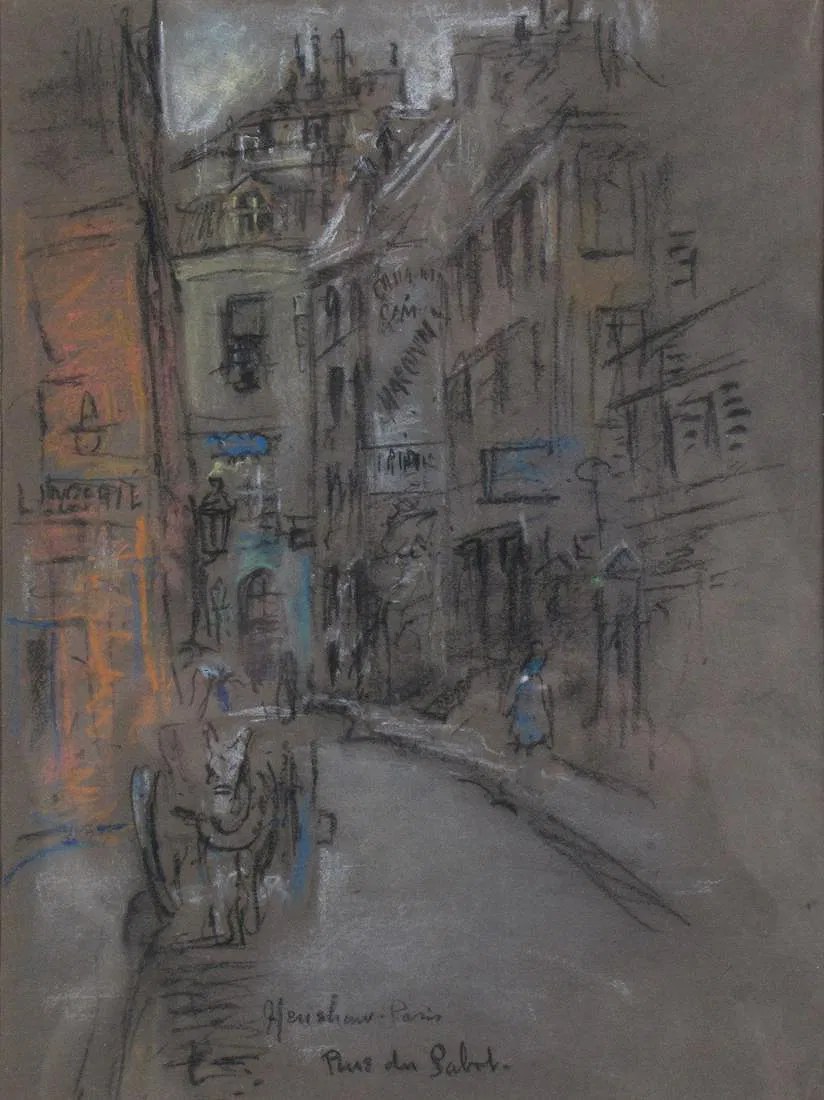 Rue du Sabot, Paris by Henshaw
