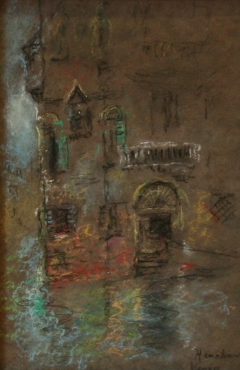 Canal Doorway, Venice by Henshaw